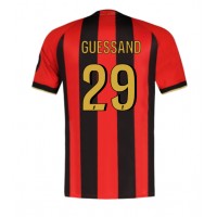 Echipament fotbal OGC Nice Evann Guessand #29 Tricou Acasa 2024-25 maneca scurta